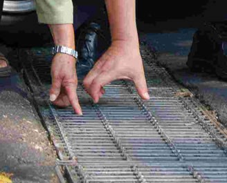 合肥钢格栅板钢格板沟盖板现场安装指导